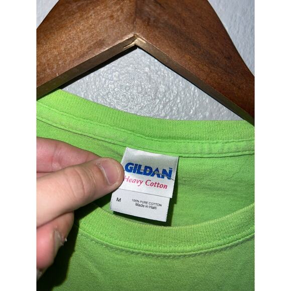 Vintage Powder Puff Shirt College Phi Kappa Psi Green Football Tee 2007 M Medium - Picture 4 of 8